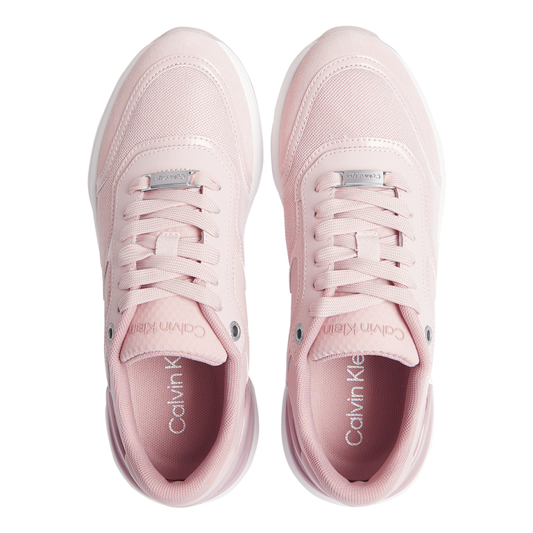 Sneakers femei CK Calvin Klein roz din material textil 2375DP1370RO