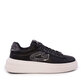 Sneakers femei Alberto Guardiani Aeris Logo maro din piele 812DP62513M