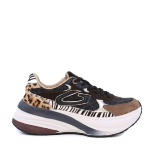 Sneakers femei Alberto Guardiani Astra Safari taupe 812DP62544MU