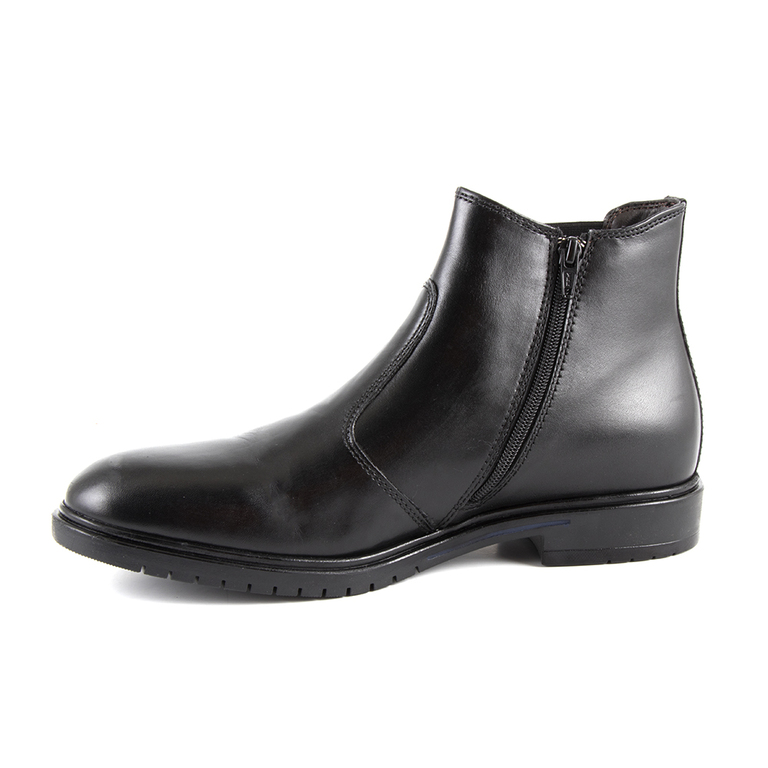 Men's boots Benvenuti black leather 718bc5241n