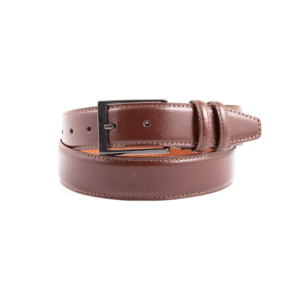 Benvenuti cognac brown leather men's belt 1BCU351467ECCO