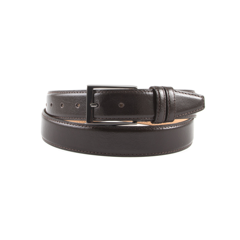 BENVENUTI Men's belt in brown leather 10bcu351467ectm