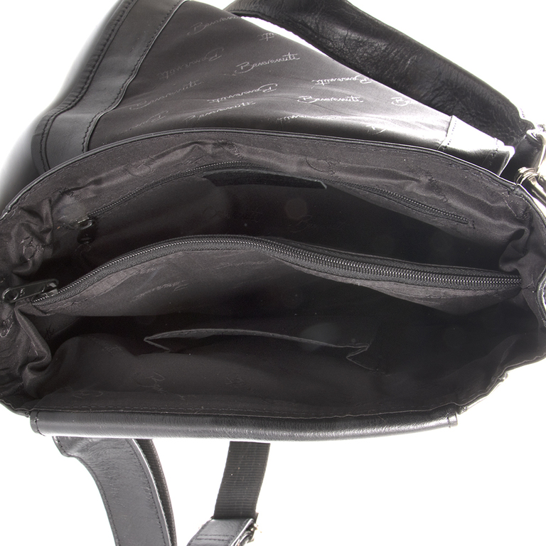 Men's bag Benvenuti black leather 2638bgea5559n