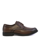 Pantofi derby bărbați Benvenuti negri din piele  3851BP083N