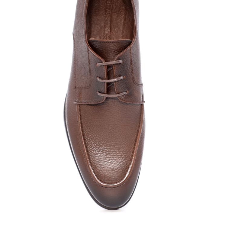 Men's Benvenuti derby shoes brown color made of leather 1605BP8020M