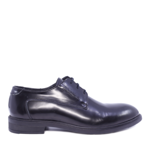 Men's Benvenuti derby shoes black color made of genuine leather model 2246BP065N