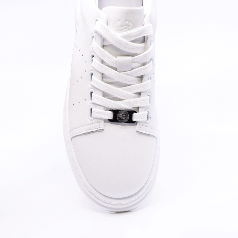 Men's Benvenuti white leather sneakers 3857BP323A