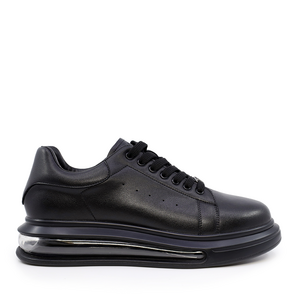 Sneakers bărbați Benvenuti negri din piele 3852bp317n
