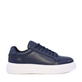 Sneakers ușori bărbați Benvenuti negri din piele 3859BP581N