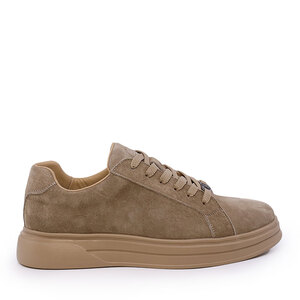 Sneakers ușori bărbați Benvenuti bej din piele întoarsă 3851BP792VBE Sneakers ușori bărbați Benvenuti bej din piele întoarsă 3851BP792VBE