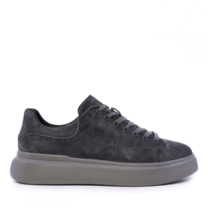 Sneakers ușori bărbați Benvenuti gri din piele întoarsă 1922BP0079VGR