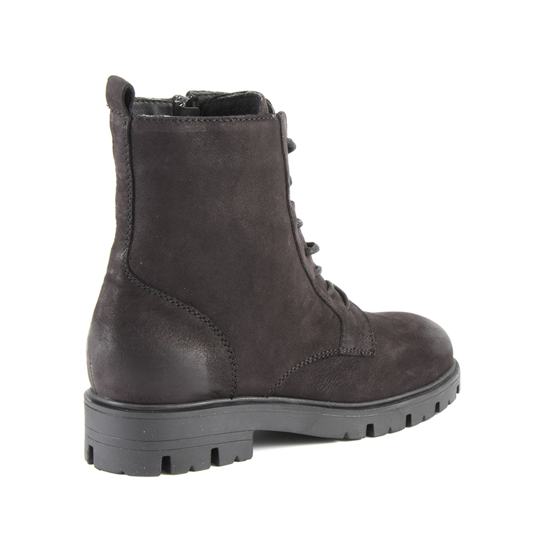 Kid's boots Benvenuti black leather 518cmg4824123n