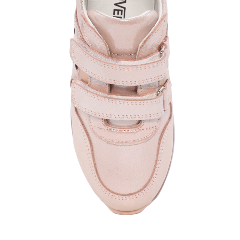 Pantofi copii Benvenuti roz din piele 3185FP0114RO
