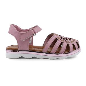 Sandale copii Benvenuti roz din piele 3183CMS120RO