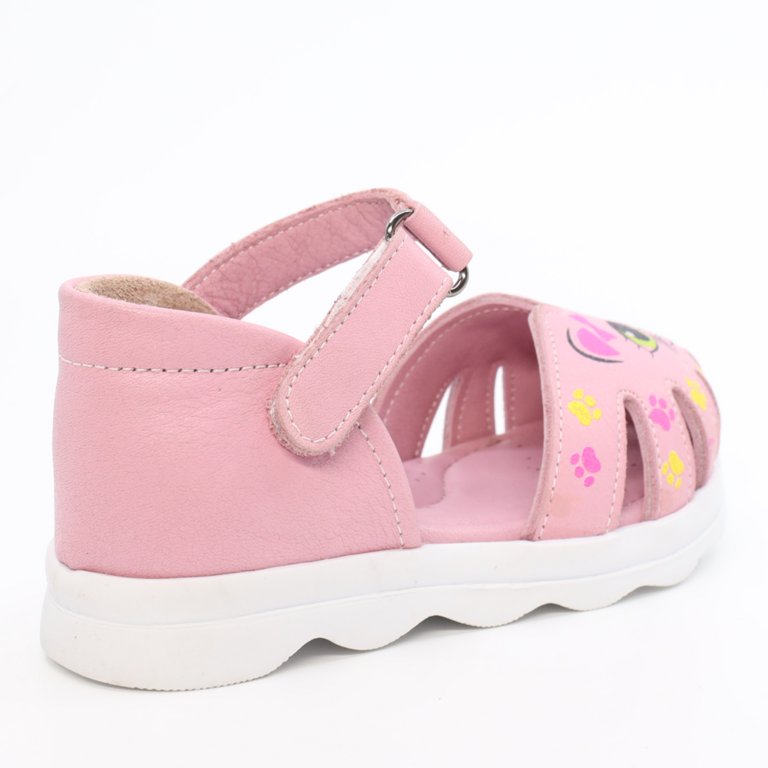 Sandale copii Benvenuti roz din piele 3185FS2016RO