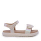 Solo Donna azzuro girls' sandals with decorative bow 2579FS90101AZ
