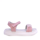 Benvenuti white girls sandals with decorative accessory 2579FS2310A