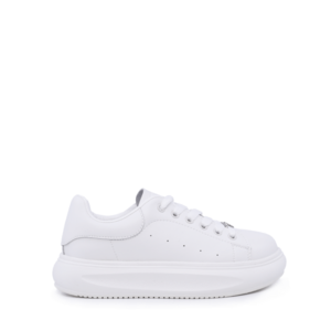 Sneakers copii Benvenuti albi din piele 3791mp319a