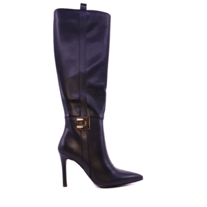 Cizme cu toc femei BENVENUTI negre 2542DC7286N