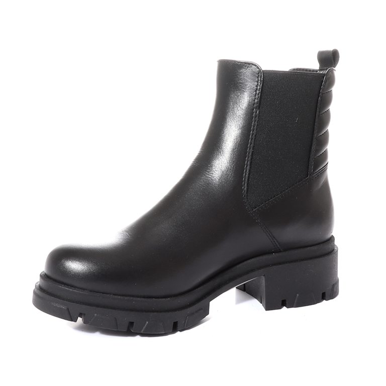 Benvenuti women chelsea boots in black leather 2212DG591727N