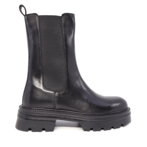 Women's Benvenuti black leather Chelsea boots 1506DG44001N