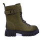 Ghete chunky femei Benvenuti maro din piele 3742DG130TDM