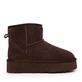 Ghete de iarnă femei Benvenuti camel din piele întoarsă  3350dg58542vca