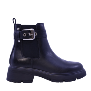 Ghete femei Benvenuti negre din piele 1202DG26151N