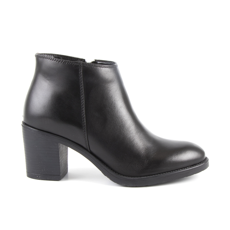 Women's boots Benvenuti black leather 1948dg875030n
