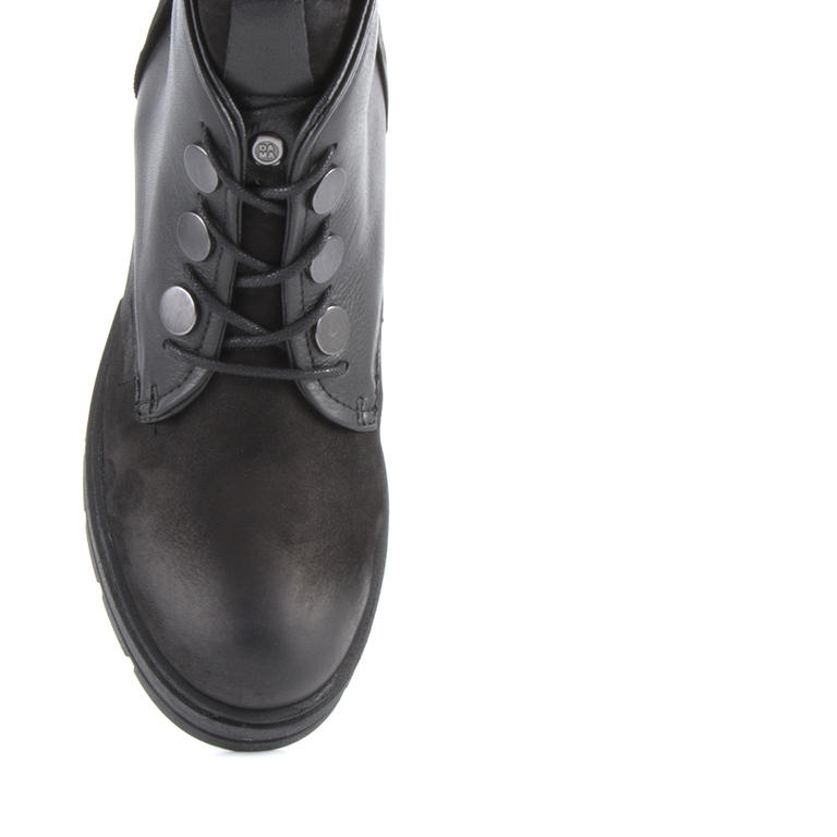 Women's boots Benvenuti black leather 518dg3413926n