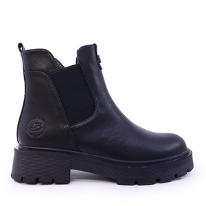 Ghete femei Benvenuti negre din piele naturală  3742dg149n