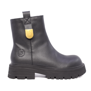 Women's Benvenuti black leather boots 3746DG158N.