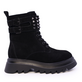 Ghete femei Benvenuti negre din piele  1208DG24181N