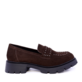 Loafers femei Benvenuti negri din piele 2542DM3211N