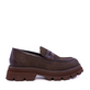 Loafers femei Benvenuti negri din piele întoarsă 3932DM3261VN
