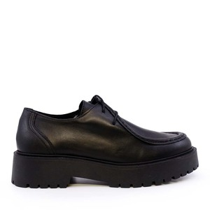 Pantofi derby femei Benvenuti negri din piele naturala 51dp5225n