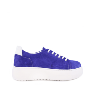Women's shoes Benvenuti blue suede leather 2385DP1448VBL