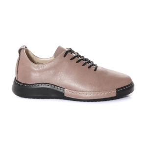 Benvenuti women shoes in taupe genuine leather 2535DP330TA