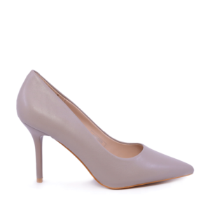 Pantofi stiletto femei Benvenuti taupe din piele 2041DP2593TA