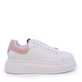 Sneakers ușori femei Benvenuti negri din piele 3749DP170N