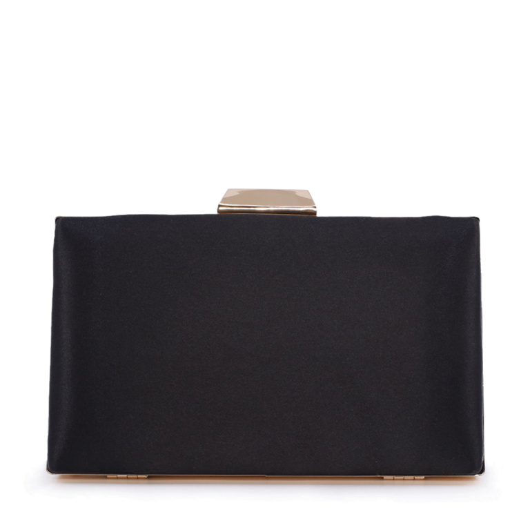 Benvenuti women's clutch purse black with gold details 290PLS21871N
