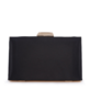 Benvenuti pink women's clutch purse with gold details 290PLS21871RO