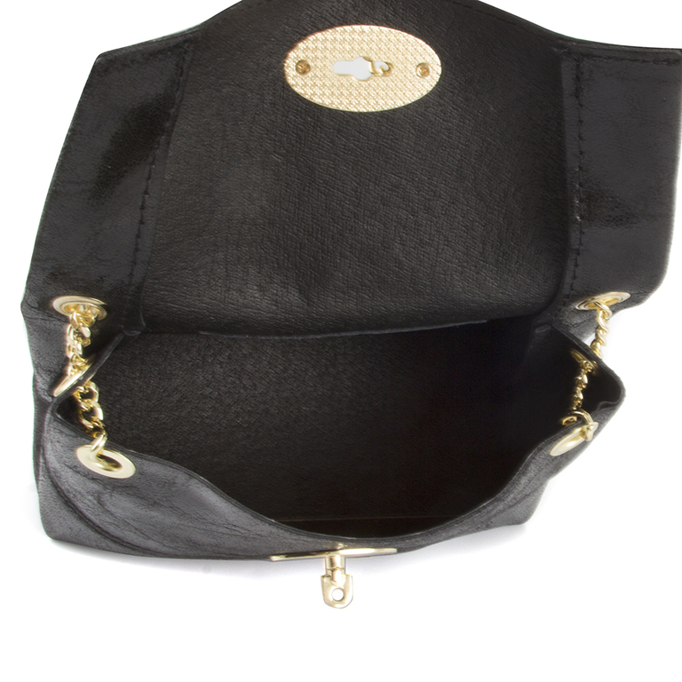 Women's purse Benvenuti black leather 3048posp1335n