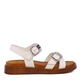 Sandale femei Benvenuti negre din piele 689ds28059n
