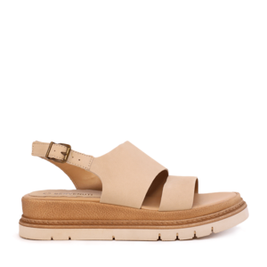 Sandale femei Benvenuti bej din piele 809ds1564be