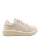 Sneakers Benvenuti albi din piele 3742dp312a