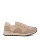 Sneakers perforați femei Benvenuti albastru deschis din piele și textil  1991DPF0750VBL