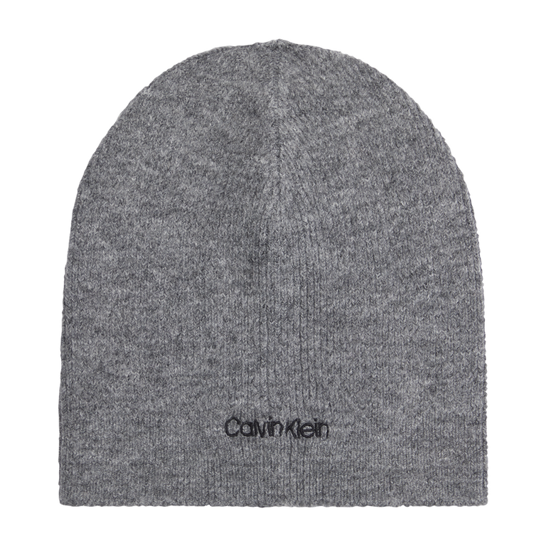 Calvin Klein men beanie hat in gray warm fabric 3102BSAP7444GR