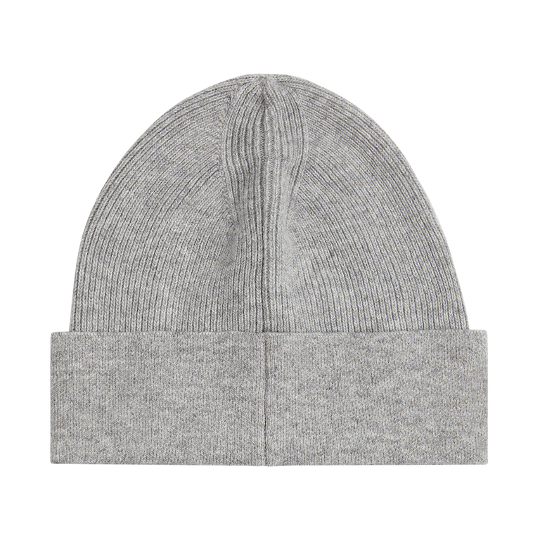 Calvin Klein women beanie hat in gray cotton & cashmir  3102DSAP8518GR