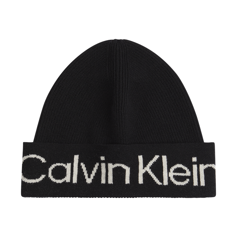 Calvin Klein Calvin Klein women beanie hat in black cotton & cashmir  3102DSAP8518N, black women hat black hat women black calvin klein hat -  3102dsap8518n - Hats Calvin Klein - Accessories Calvin Klein